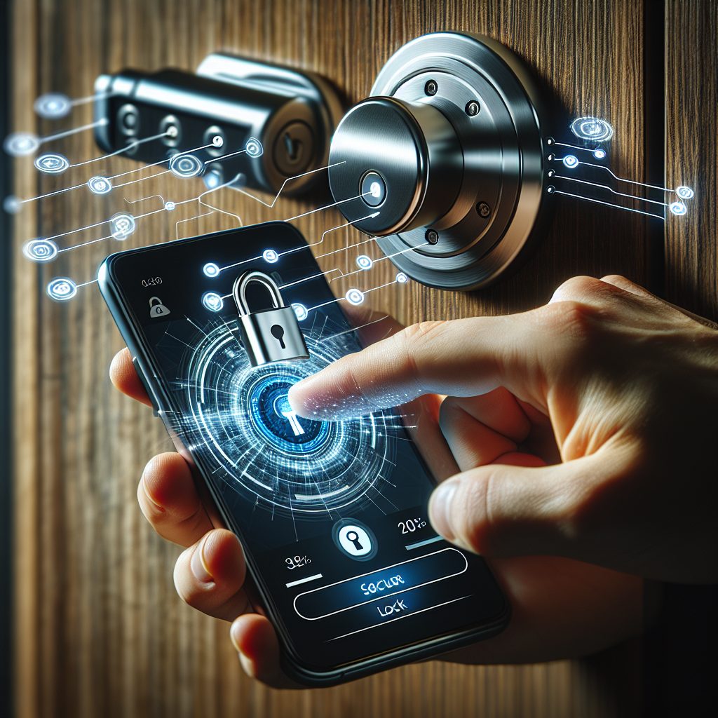 App-Controlled Locks: Security at Your Fingertips