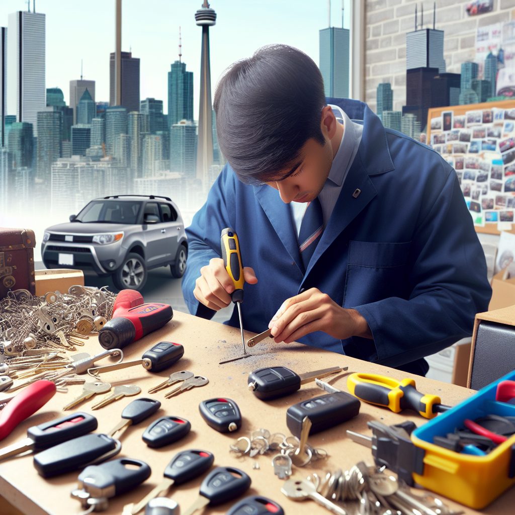 Professional Car Key Cutting in Toronto