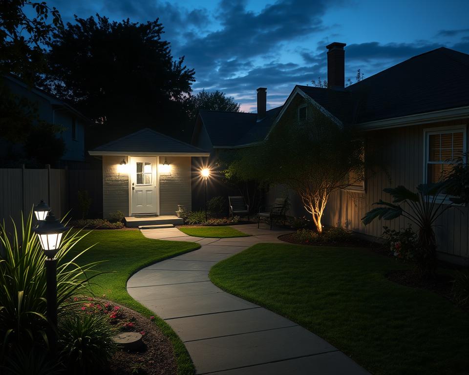 outdoor lighting for security