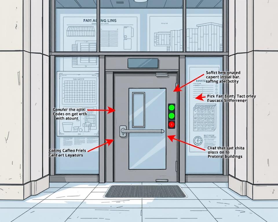 Legal requirements for panic bar installation